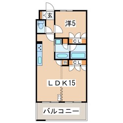 郡山駅 徒歩38分 2階の物件間取画像